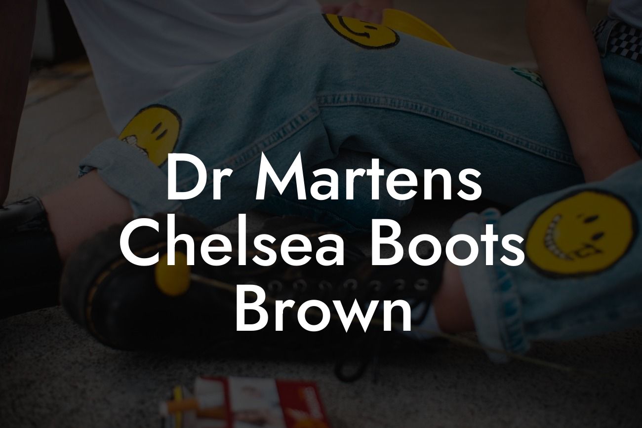 Dr Martens Chelsea Boots Brown