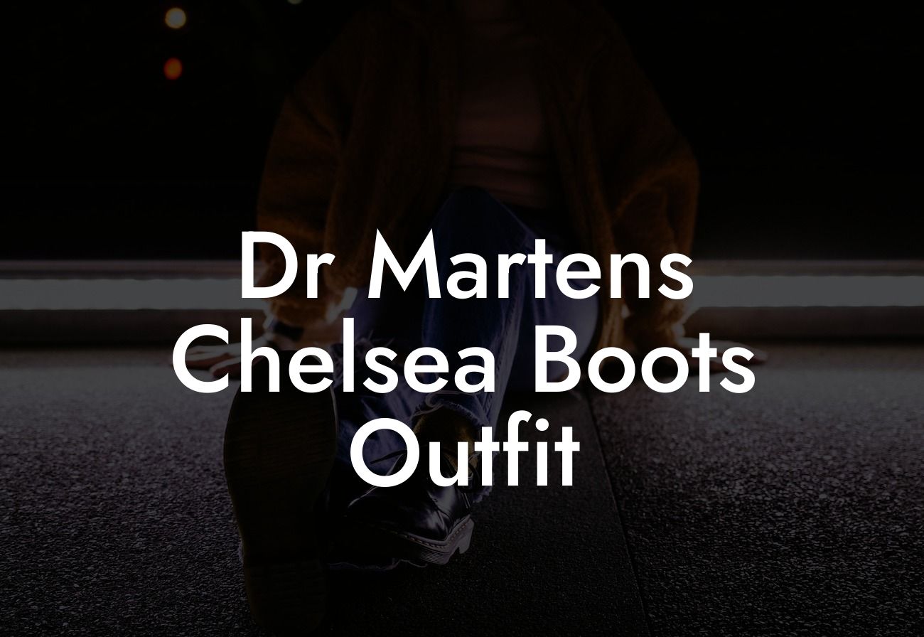 Dr Martens Chelsea Boots Outfit