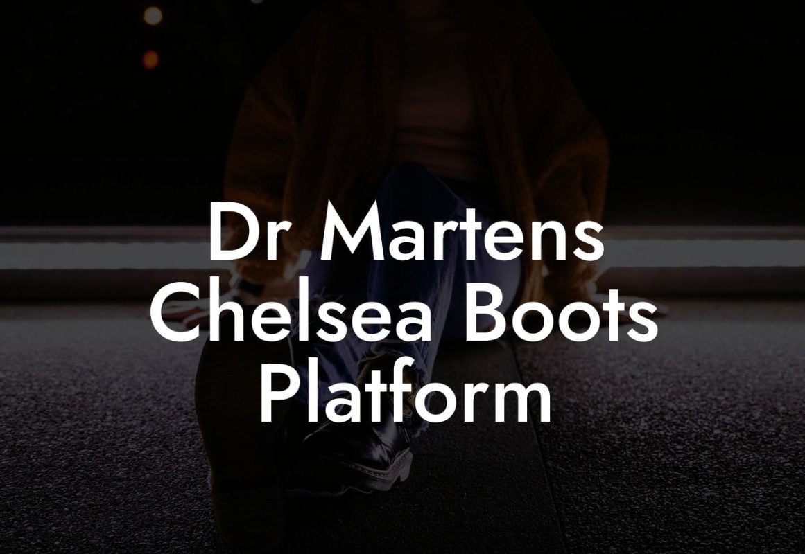 Dr Martens Chelsea Boots Platform