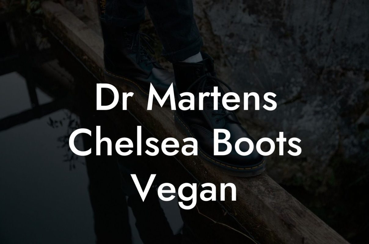 Dr Martens Chelsea Boots Vegan