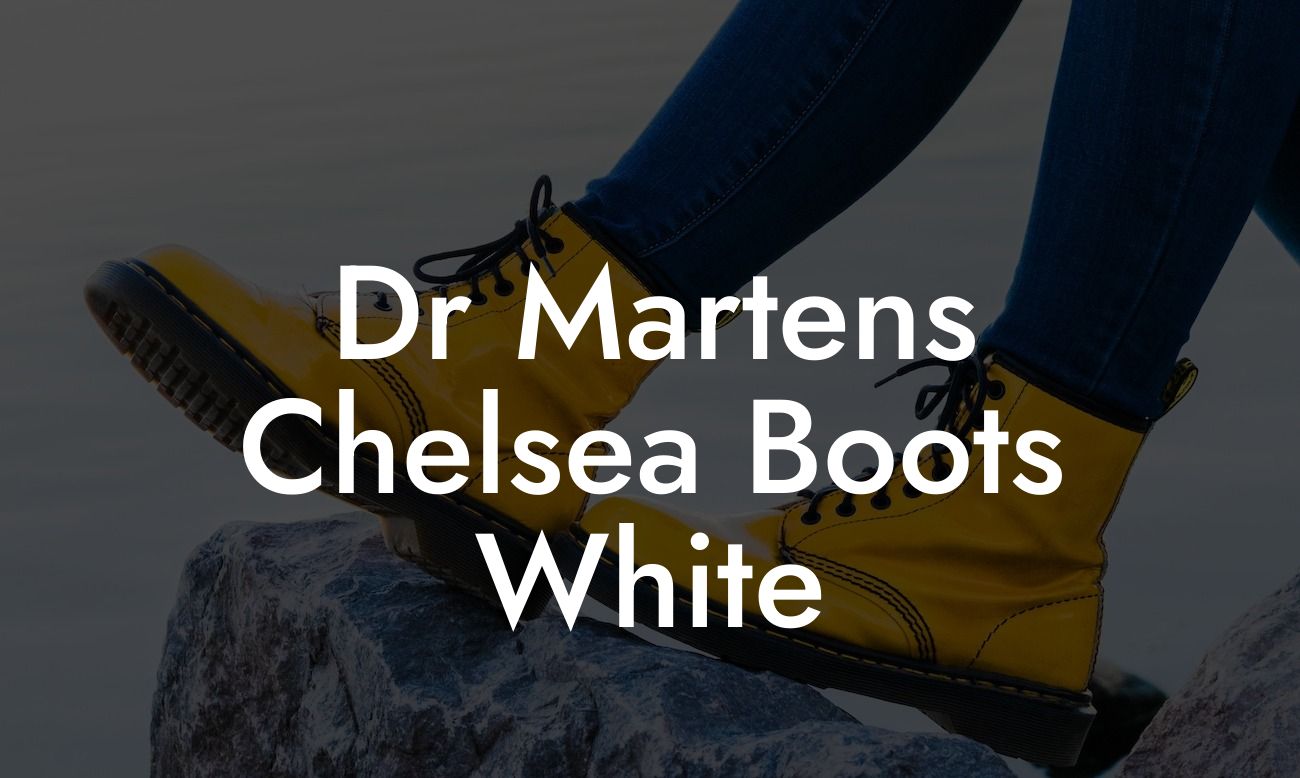 Dr Martens Chelsea Boots White