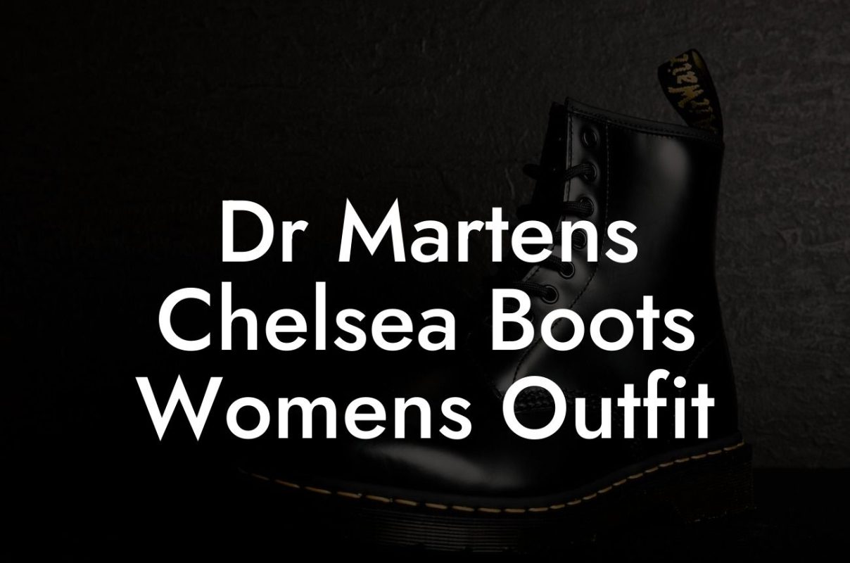 Dr Martens Chelsea Boots Womens Outfit