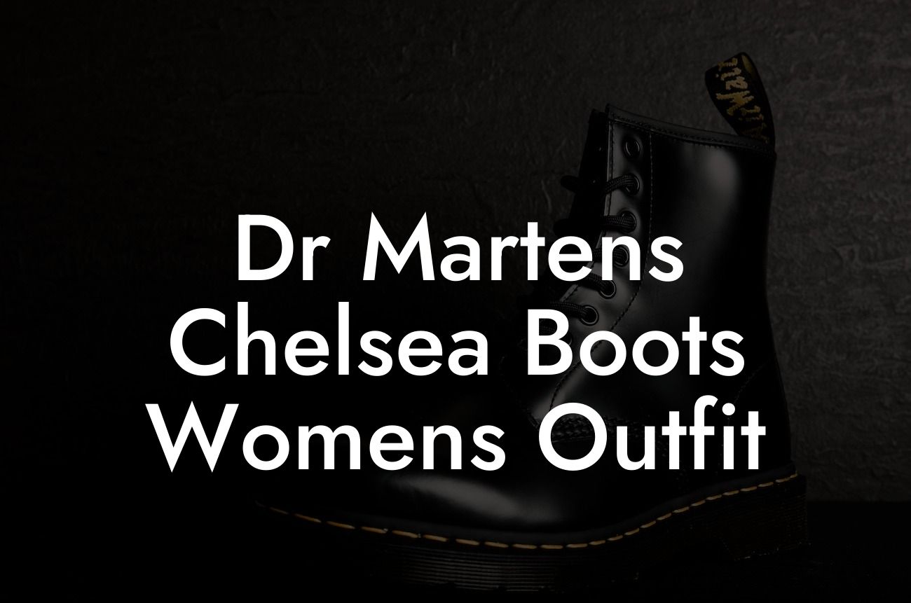 Dr Martens Chelsea Boots Womens Outfit