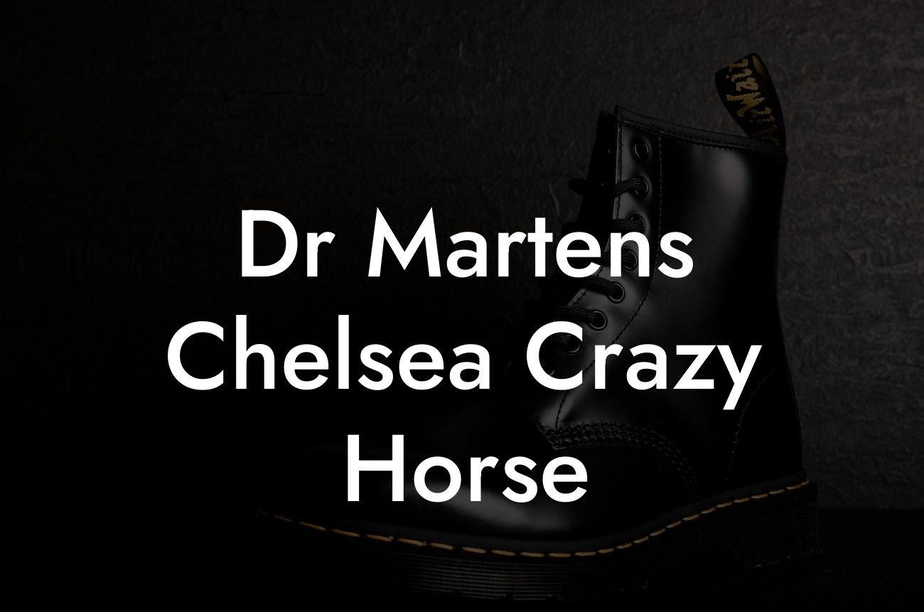 Dr Martens Chelsea Crazy Horse