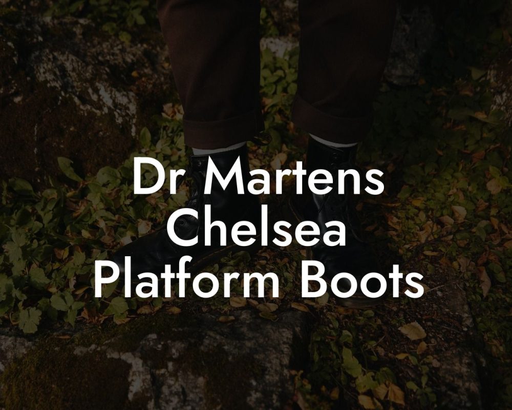 Dr Martens Chelsea Platform Boots