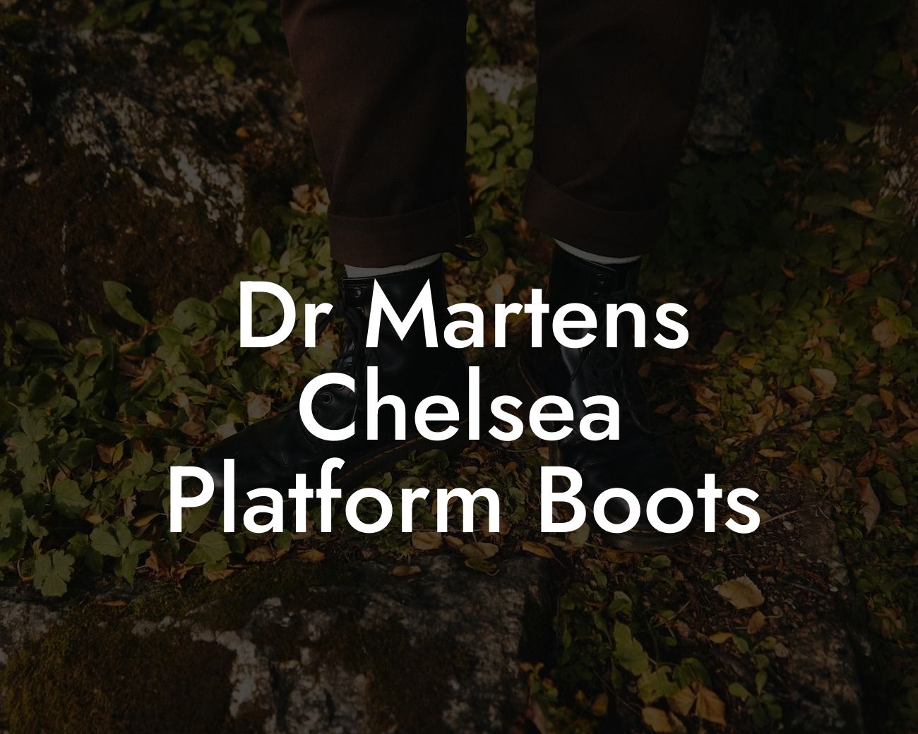 Dr Martens Chelsea Platform Boots