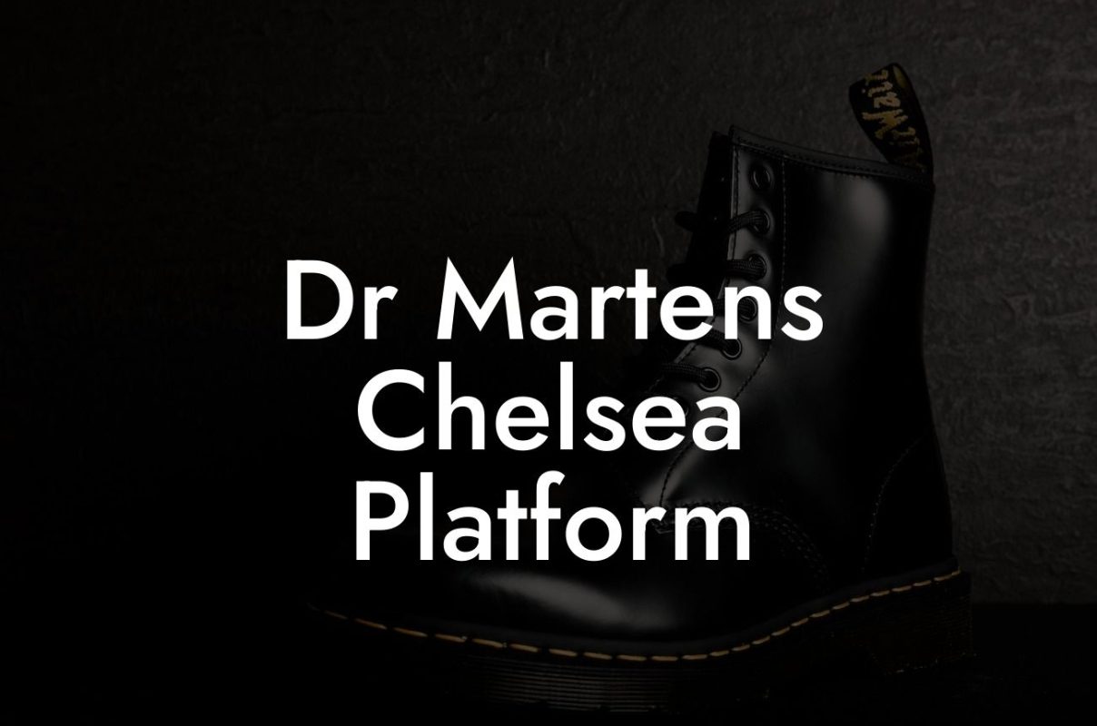 Dr Martens Chelsea Platform