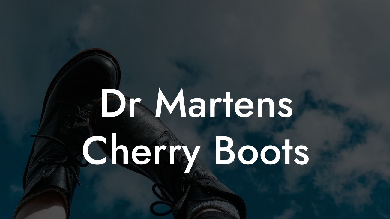 Dr Martens Cherry Boots