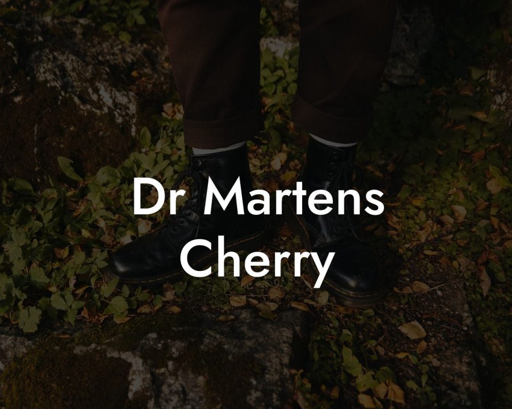 Dr Martens Cherry