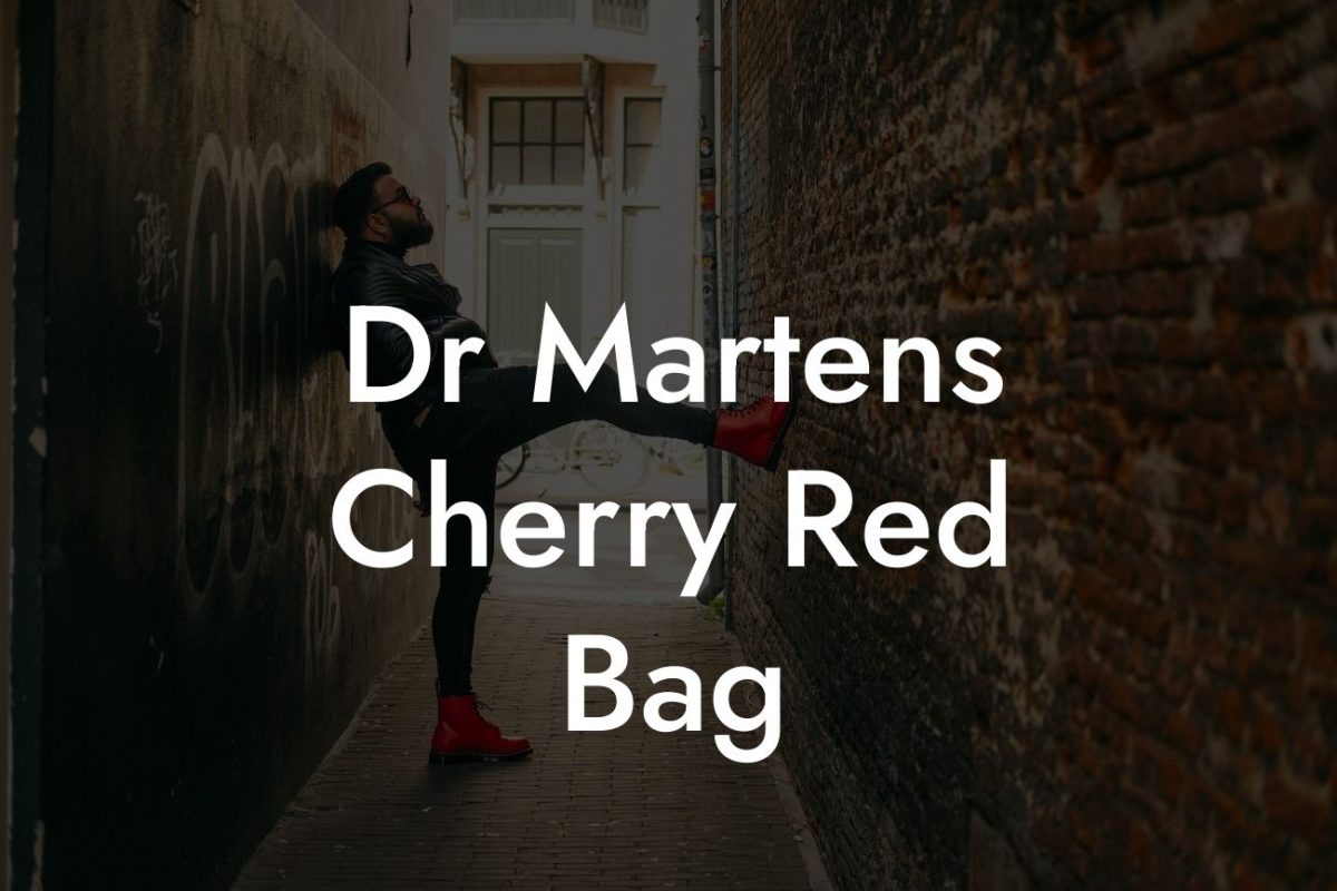 Dr Martens Cherry Red Bag