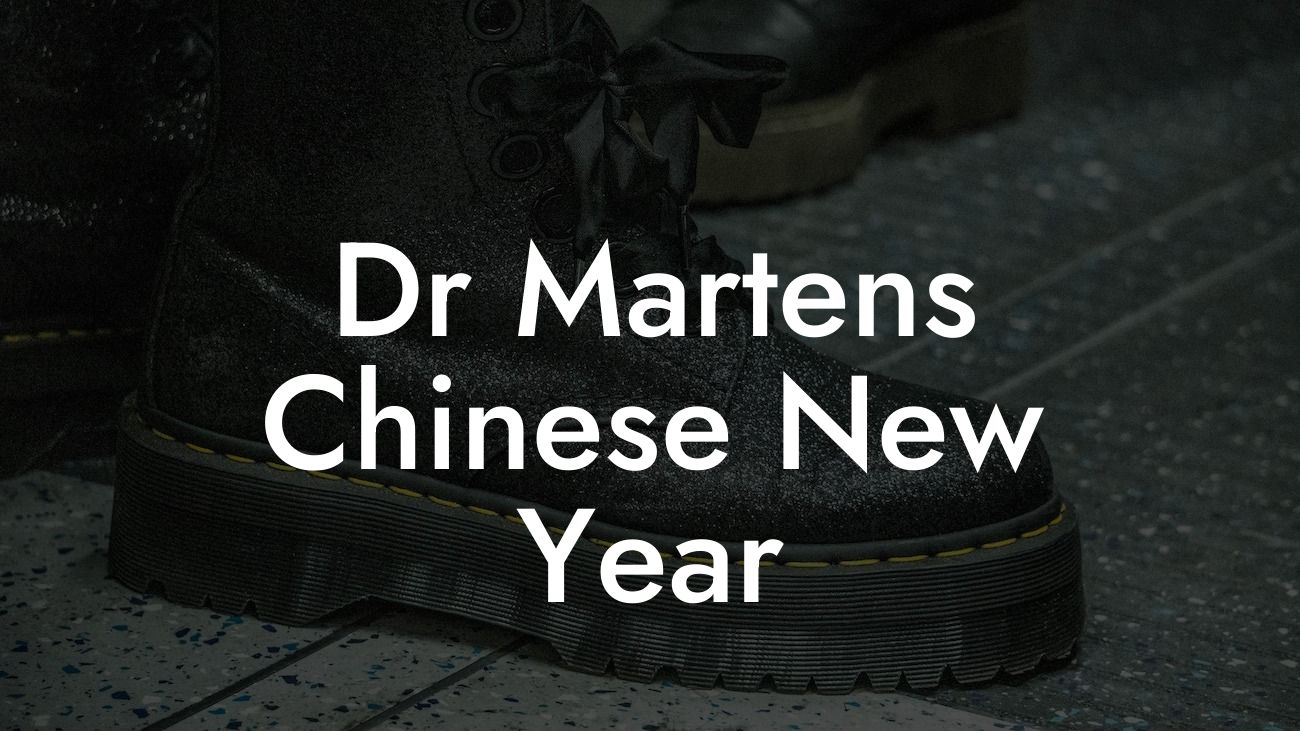 Dr Martens Chinese New Year