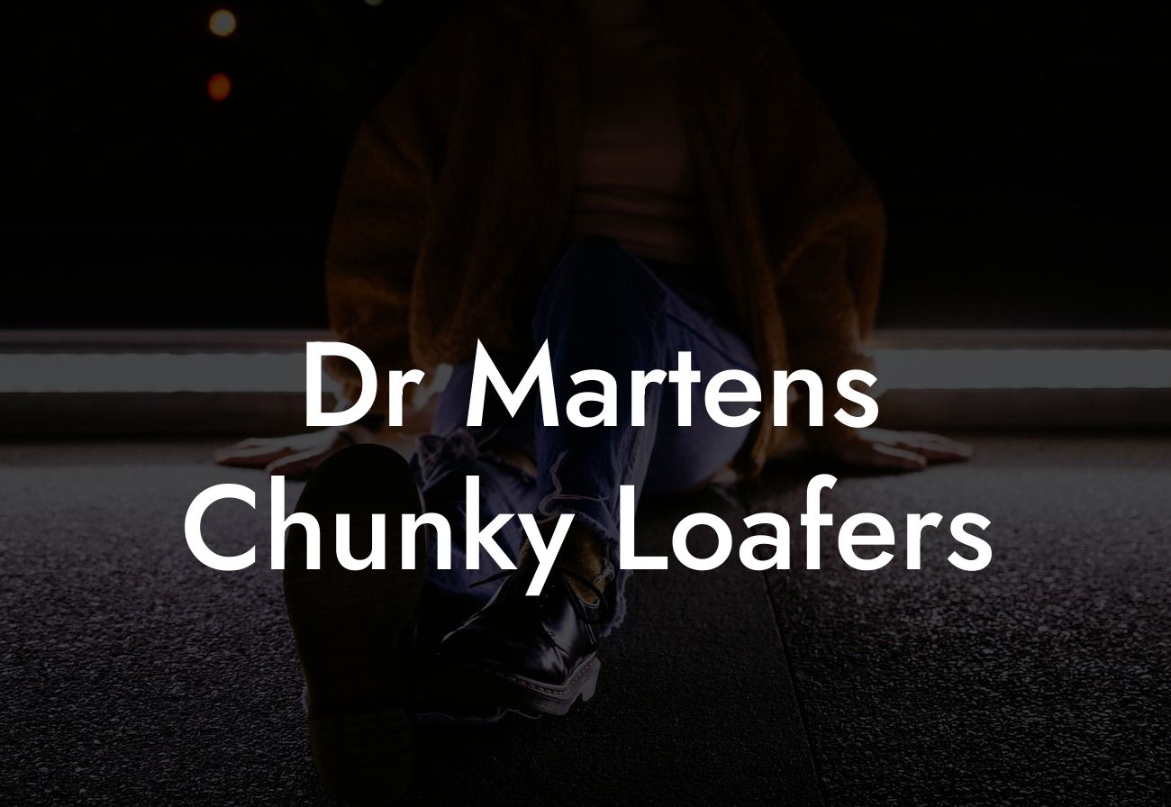 Dr Martens Chunky Loafers