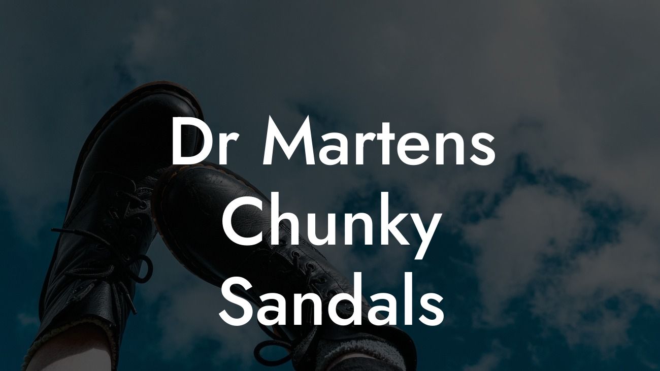 Dr Martens Chunky Sandals