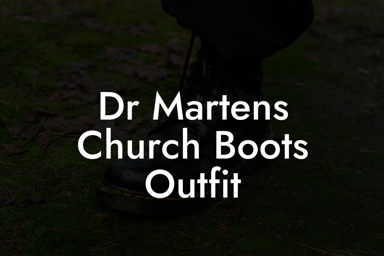 Dr Martens Church Boots Outfit