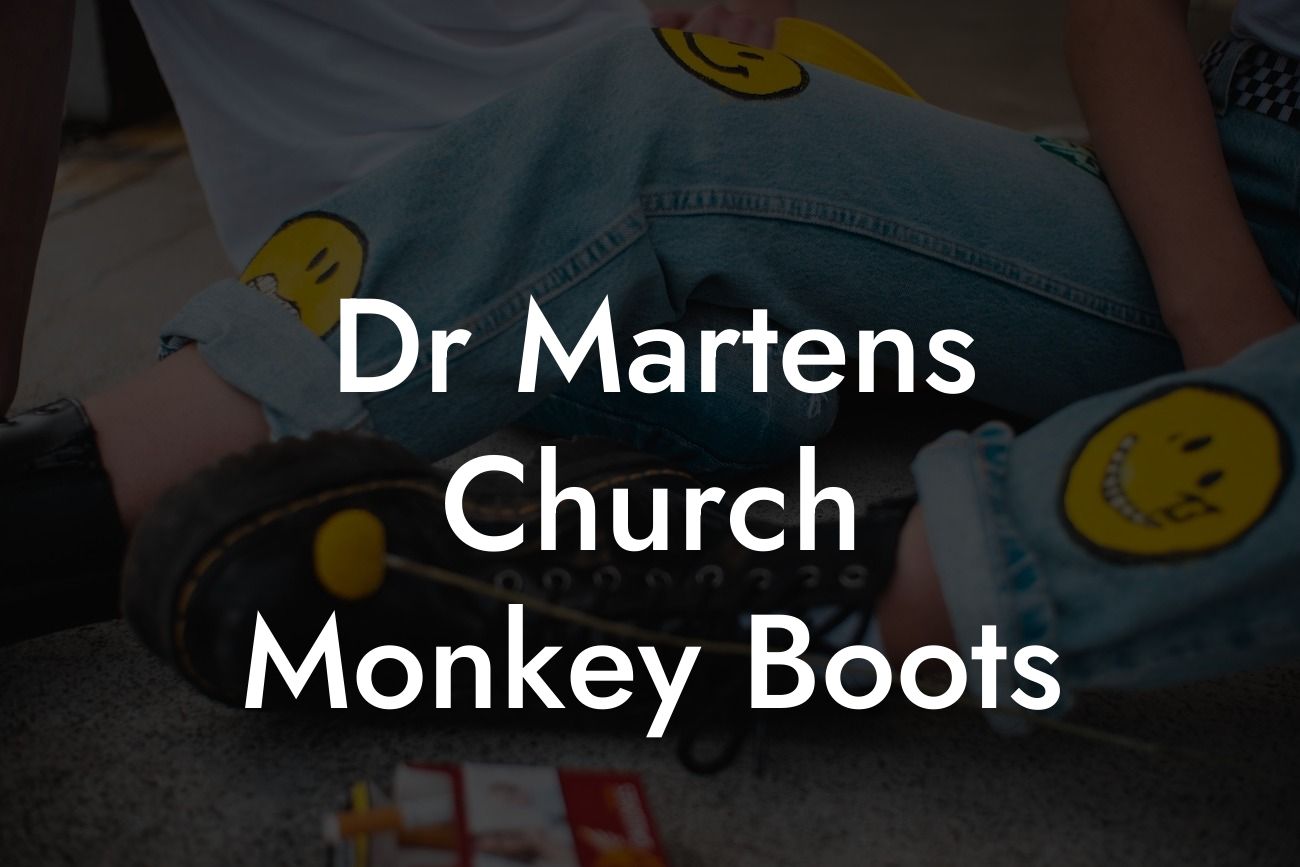 Dr Martens Church Monkey Boots