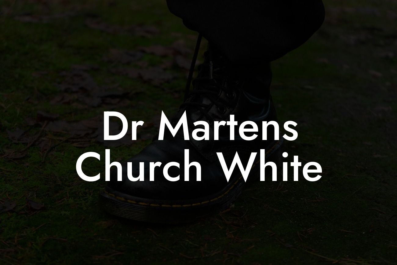 Dr Martens Church White