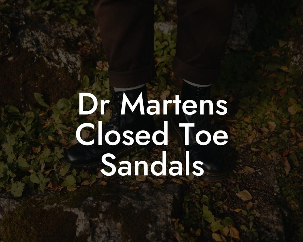 Dr Martens Closed Toe Sandals