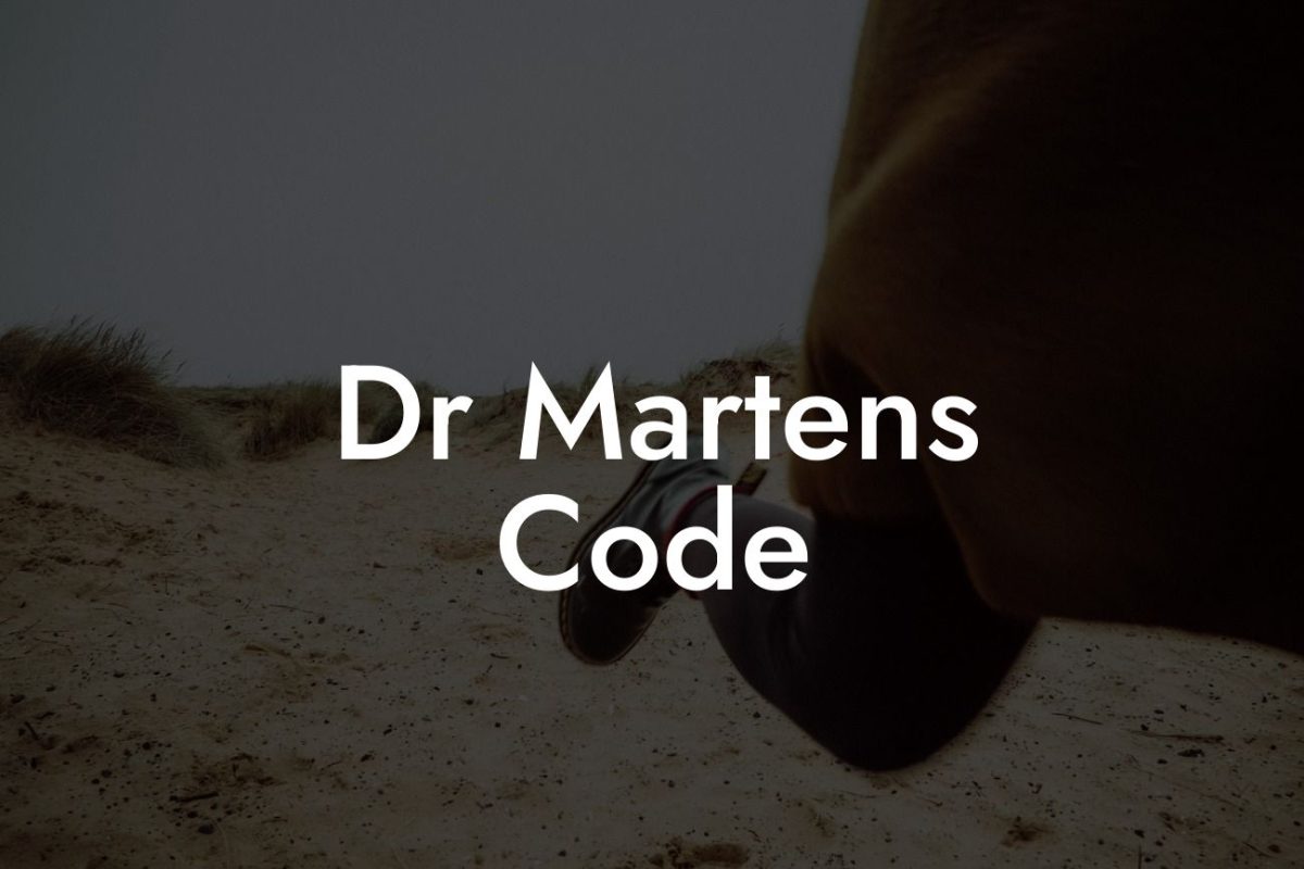 Dr Martens Code