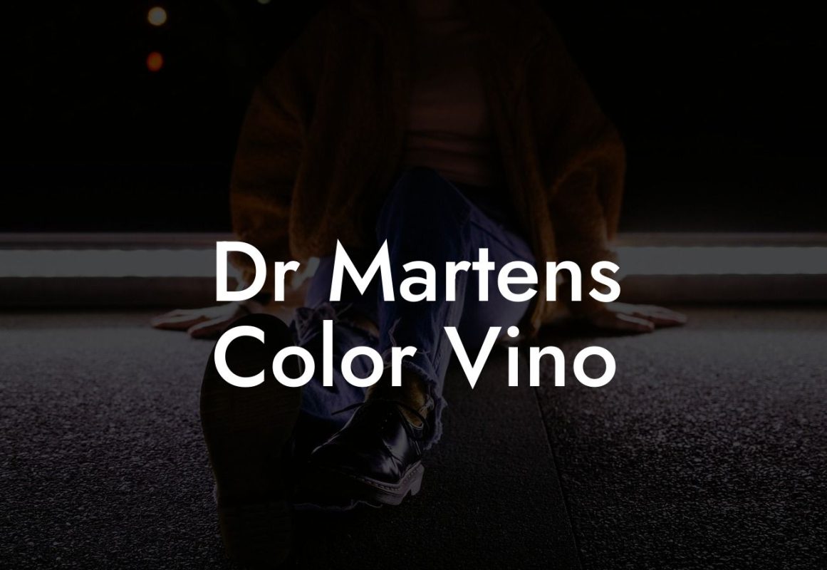 Dr Martens Color Vino