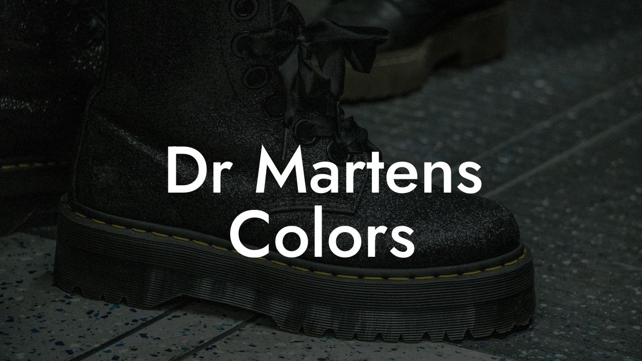 Dr Martens Colors