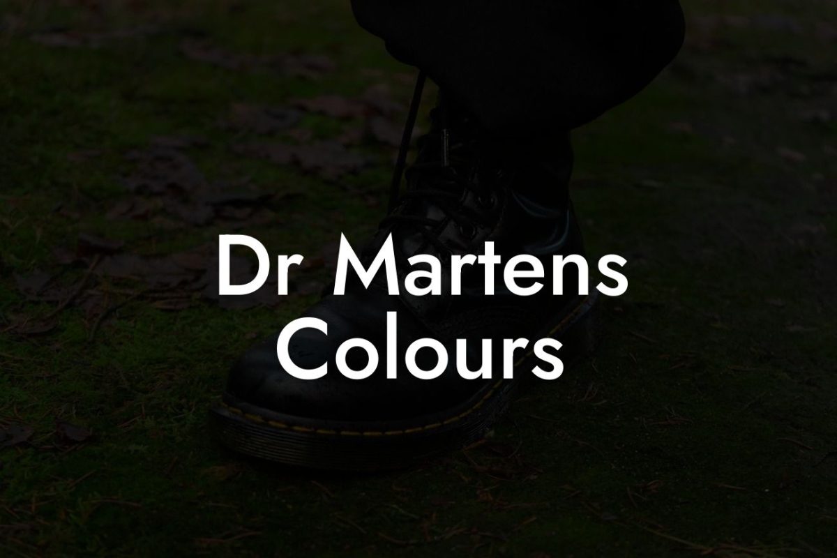 Dr Martens Colours