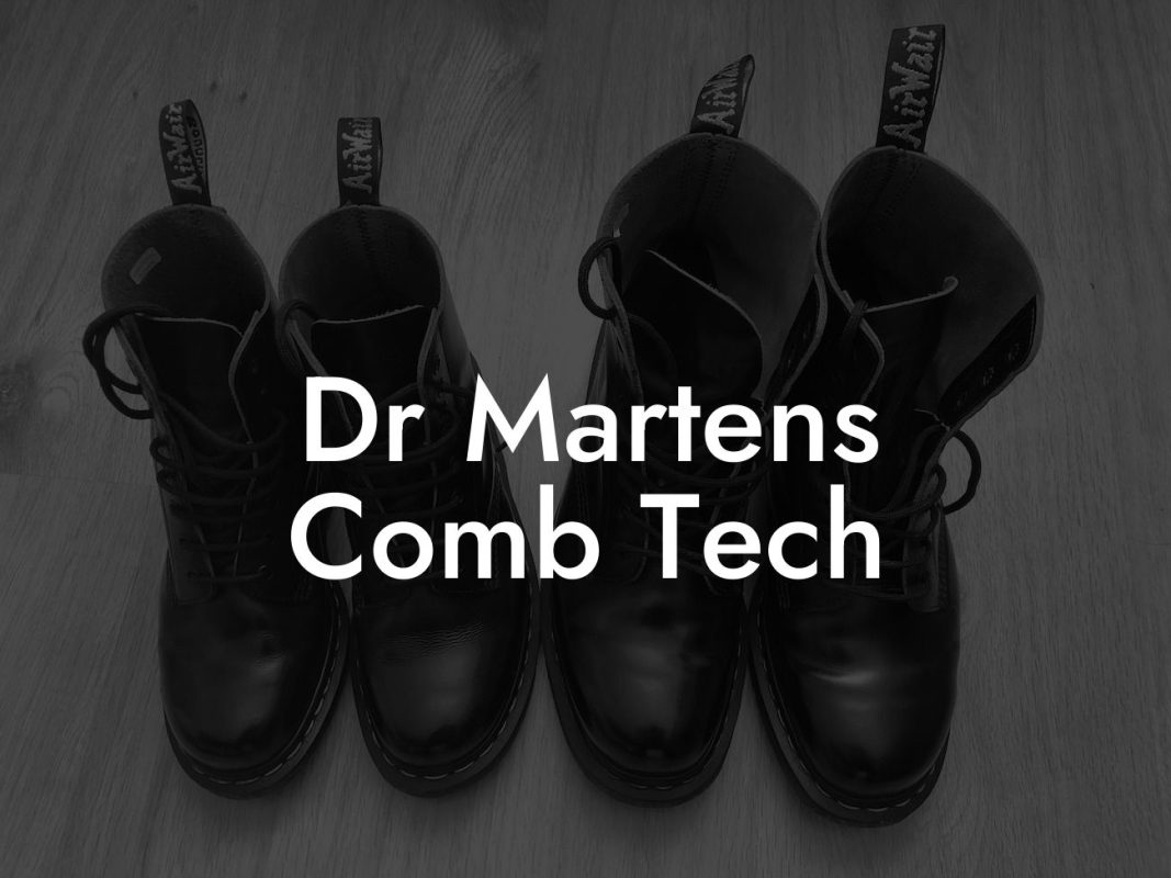 Dr Martens Comb Tech