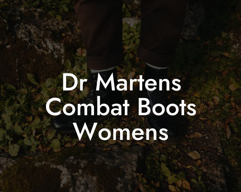 Dr Martens Combat Boots Womens