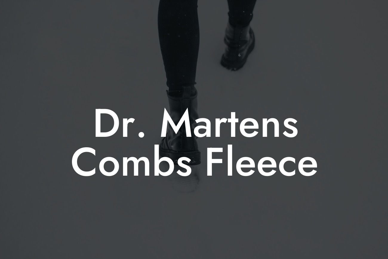 Dr. Martens Combs Fleece