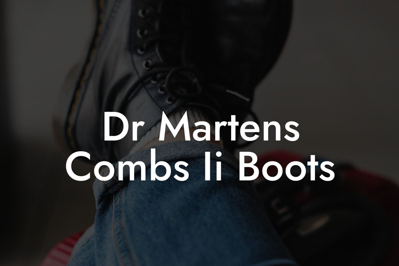 Dr Martens Combs Ii Boots