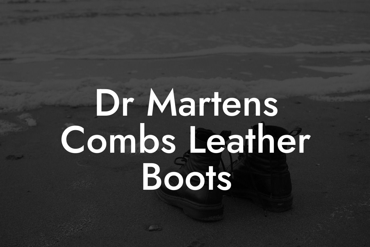 Dr Martens Combs Leather Boots