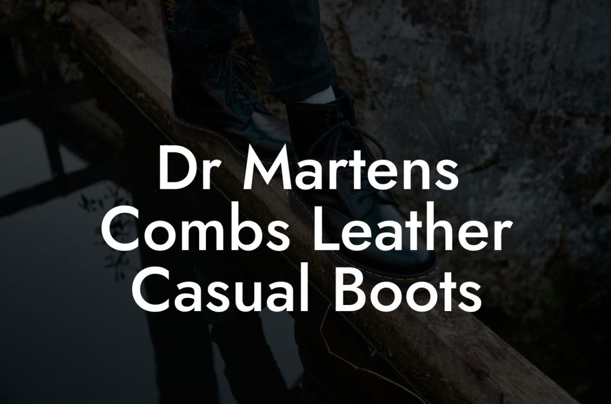 Dr Martens Combs Leather Casual Boots