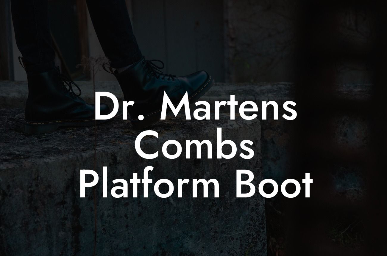 Dr. Martens Combs Platform Boot