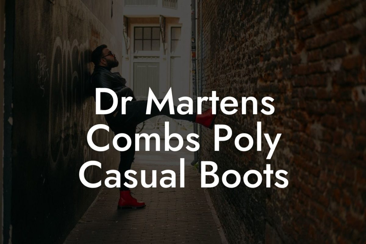 Dr Martens Combs Poly Casual Boots