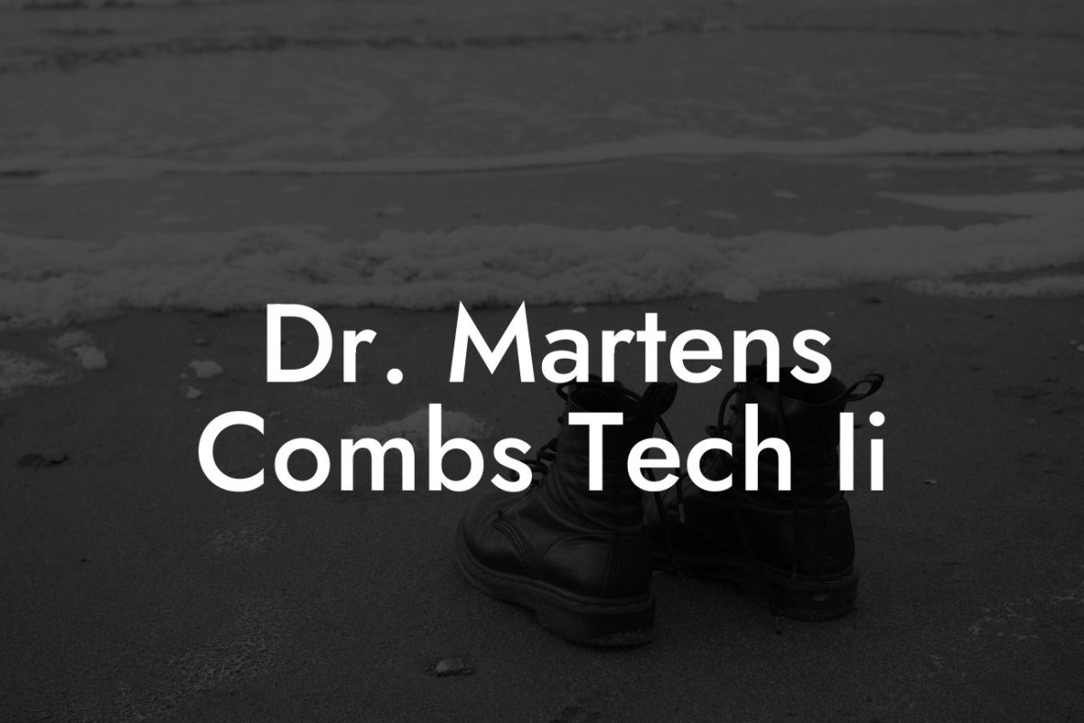 Dr. Martens Combs Tech Ii