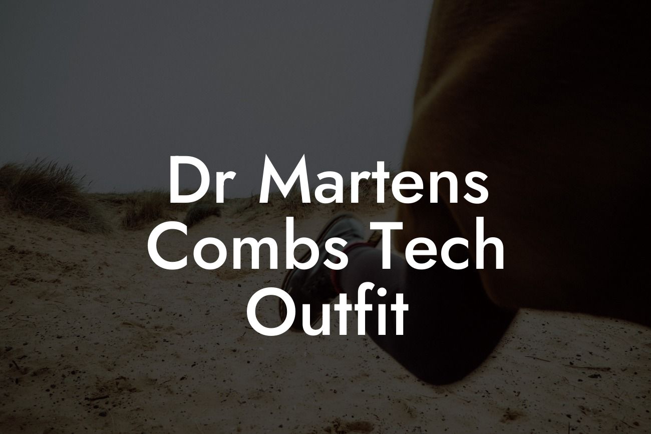 Dr Martens Combs Tech Outfit