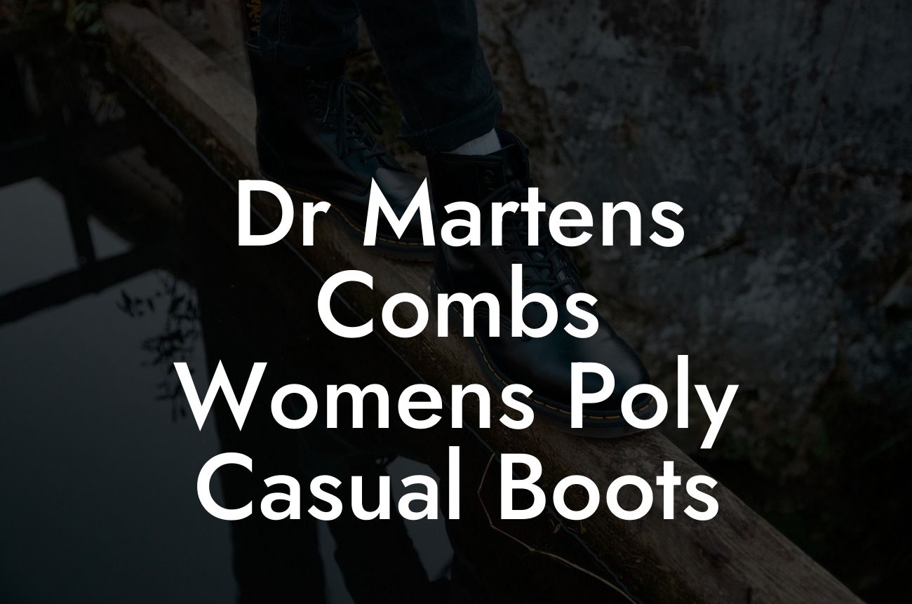 Dr Martens Combs Womens Poly Casual Boots