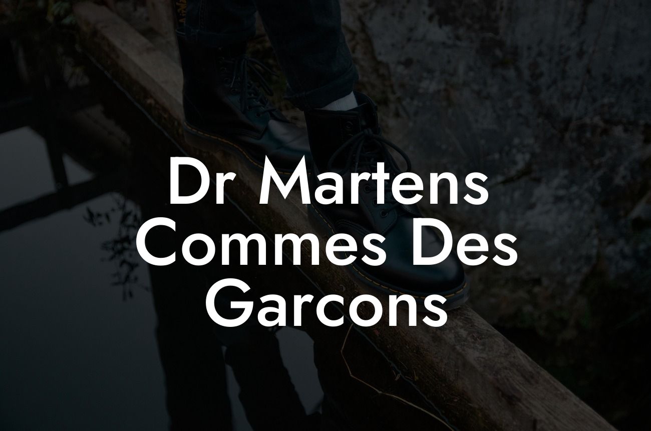 Dr Martens Commes Des Garcons