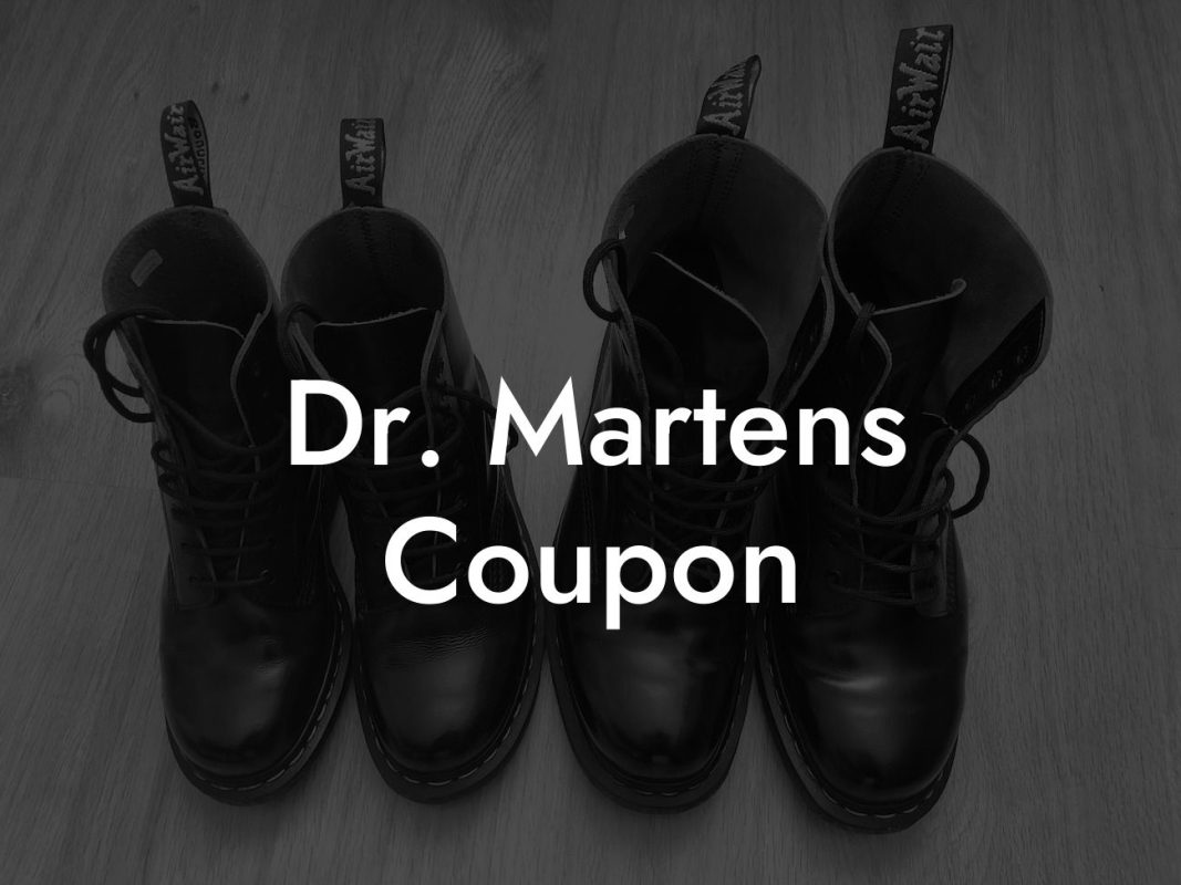 Dr. Martens Coupon