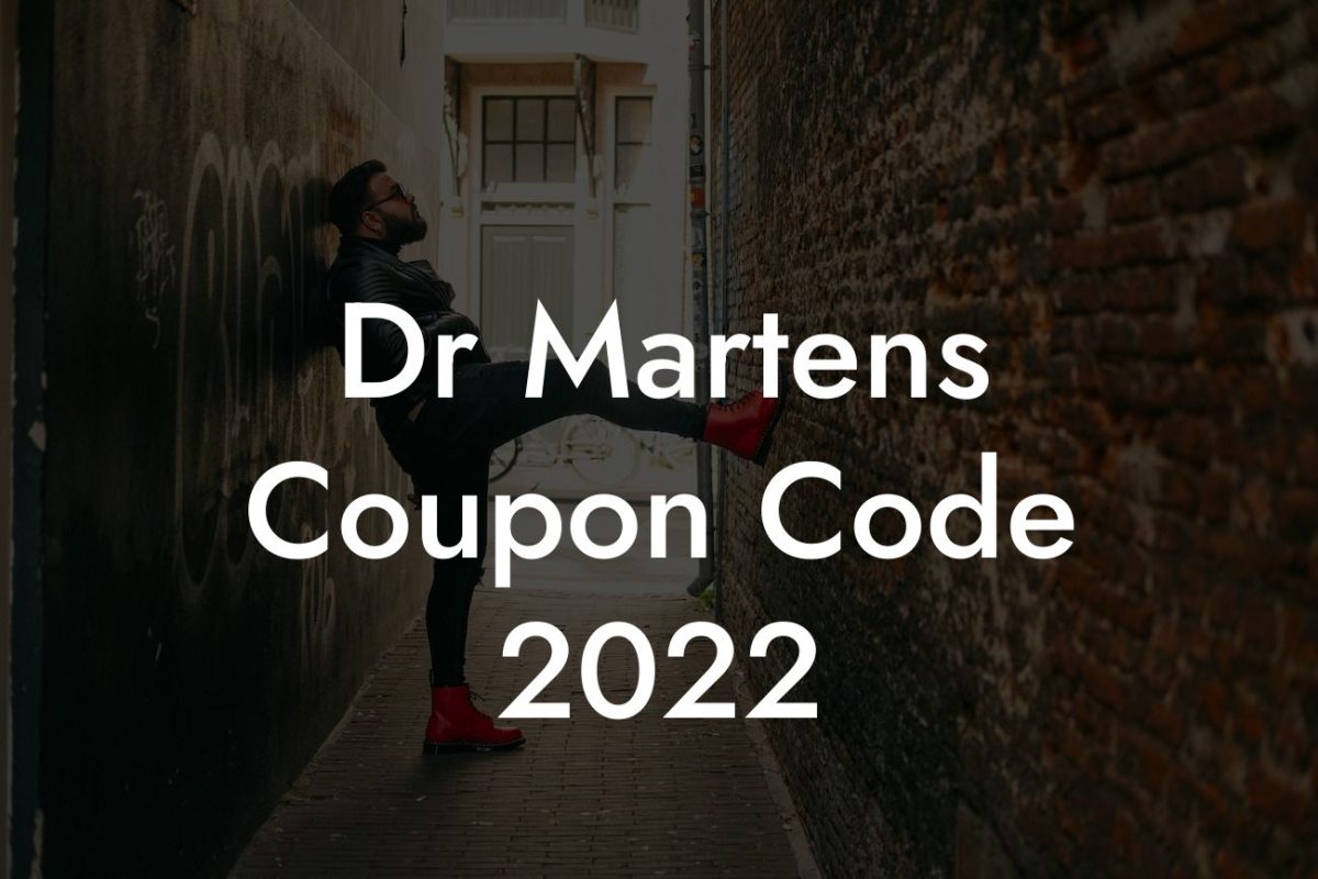 Dr Martens Coupon Code 2022