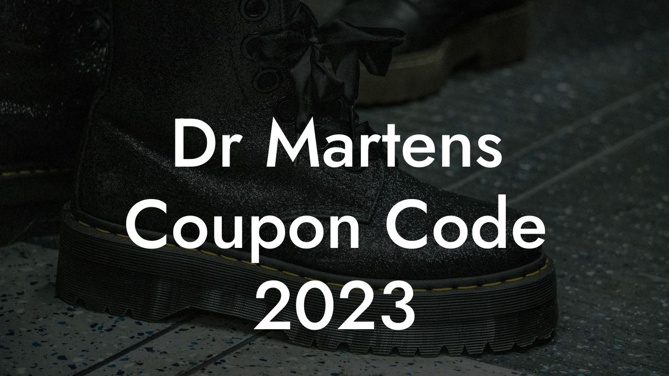 Dr Martens Coupon Code 2023