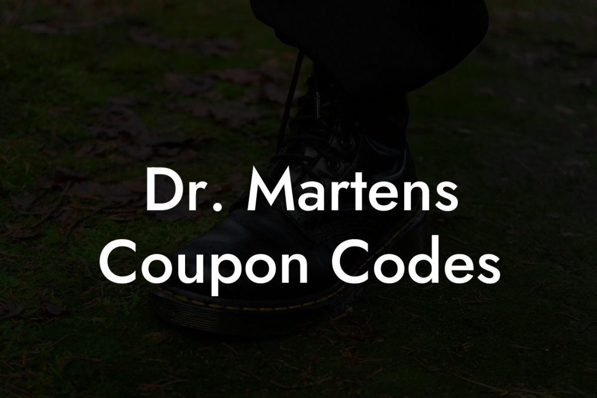 Dr Martens Coupon Codes