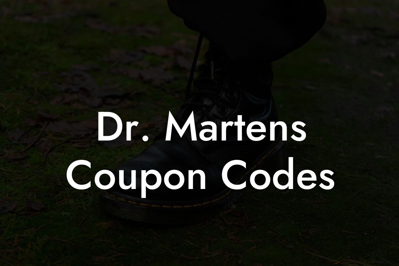 Dr. Martens Coupon Codes