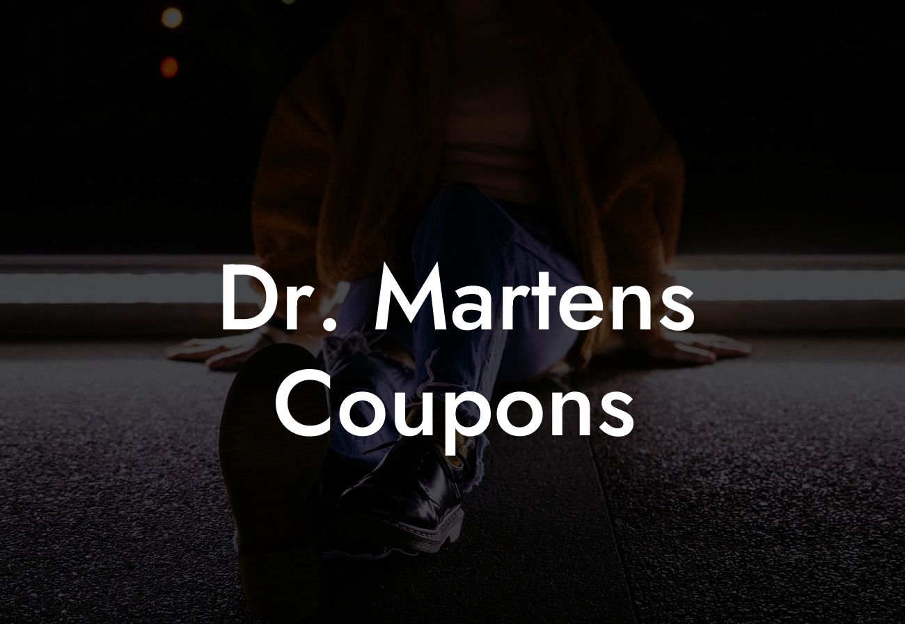 Dr Martens Coupons