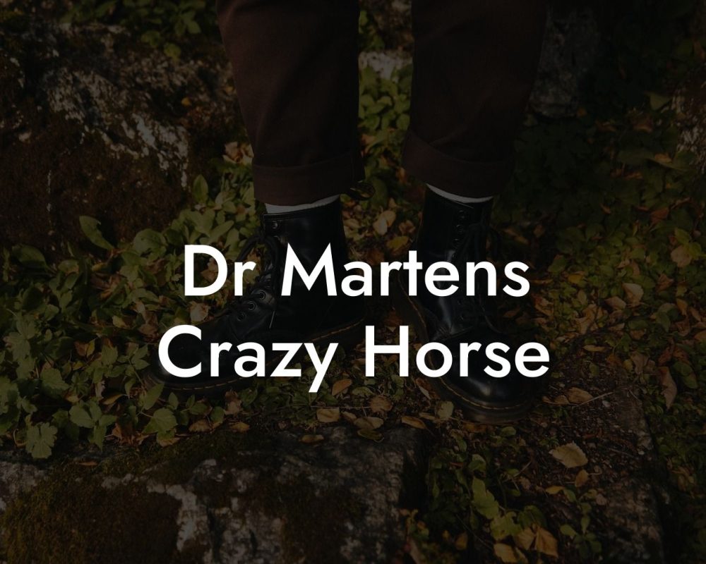 Dr Martens Crazy Horse