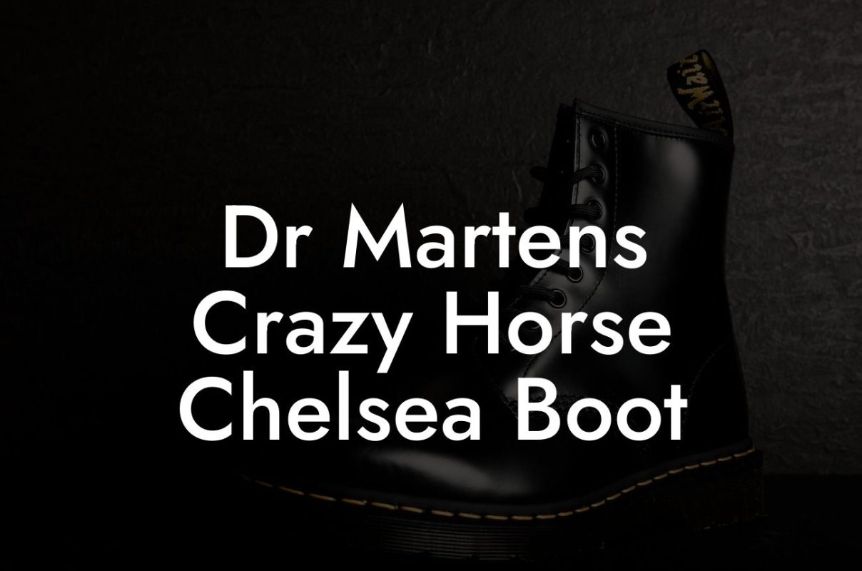 Dr Martens Crazy Horse Chelsea Boot