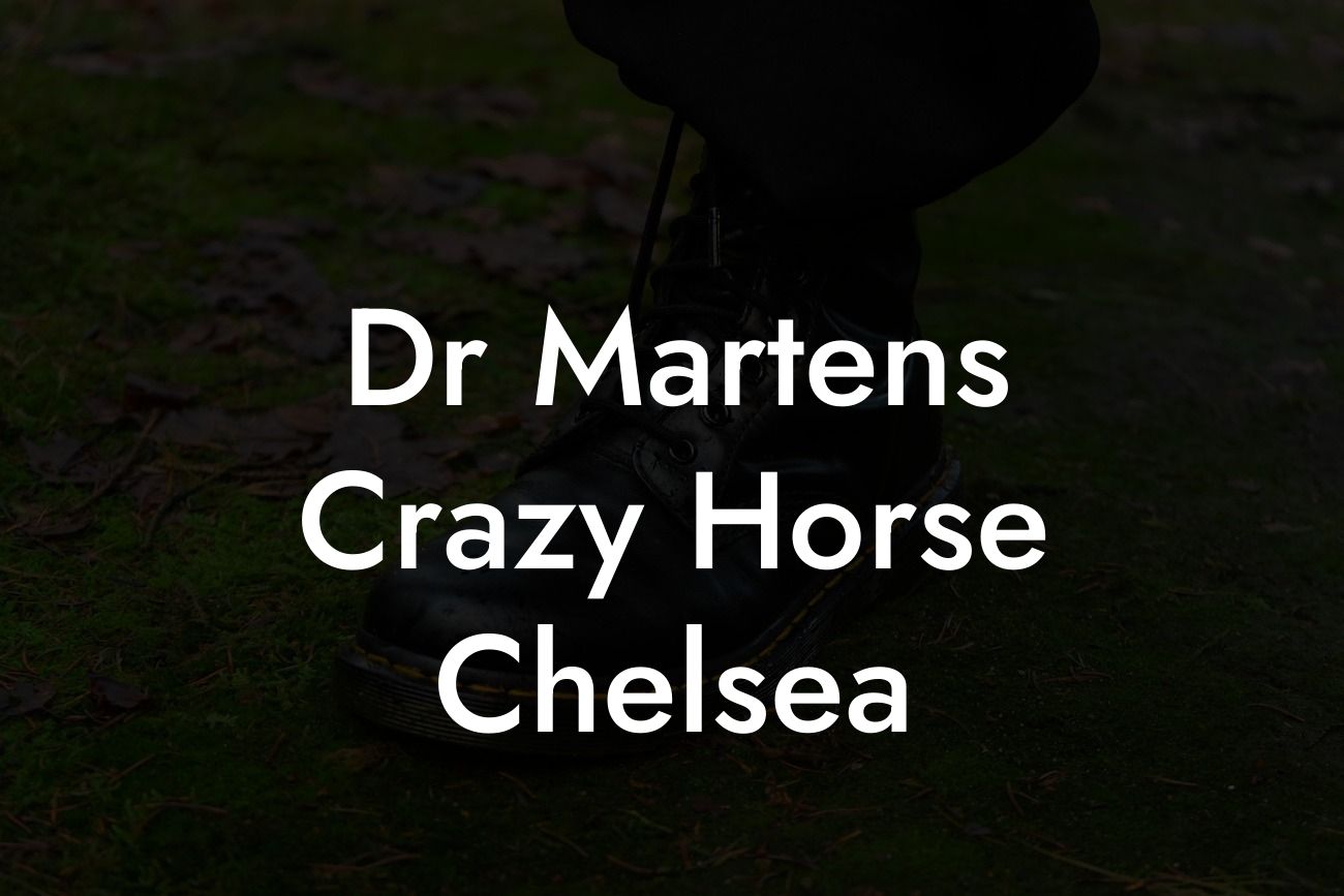 Dr Martens Crazy Horse Chelsea