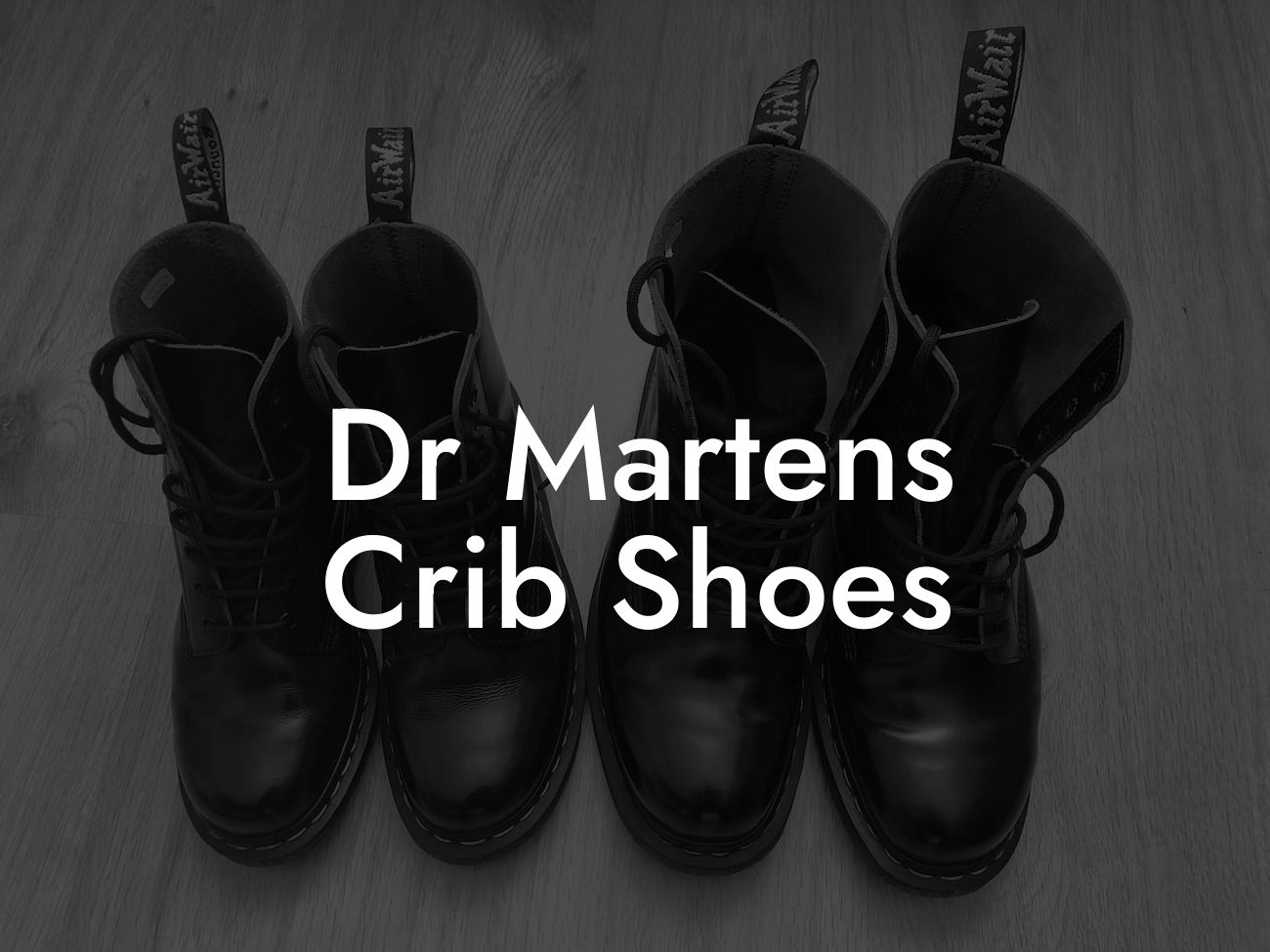 Dr Martens Crib Shoes