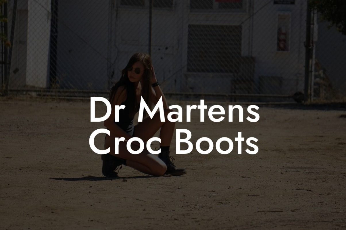 Dr Martens Croc Boots