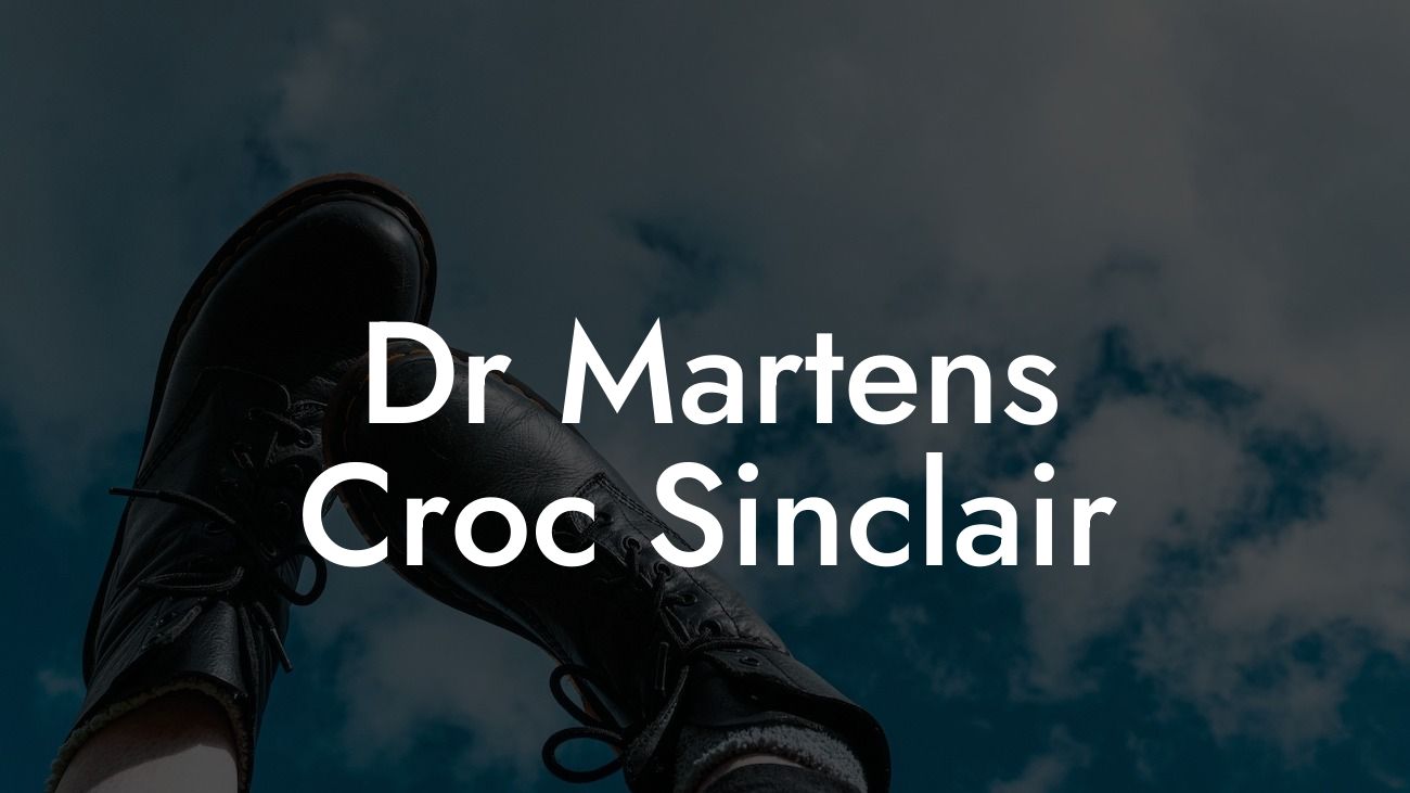 Dr Martens Croc Sinclair