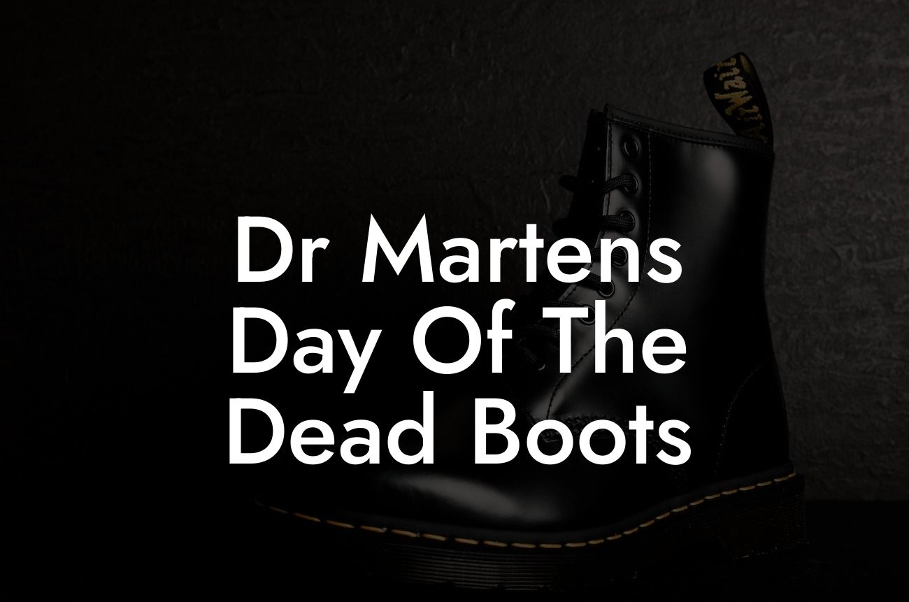 Dr Martens Day Of The Dead Boots